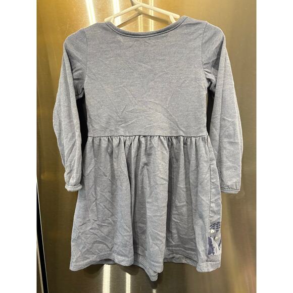 5/$25 Blue Long Sleeve Frozen Dress - Disney - 3T - Picture 2 of 3